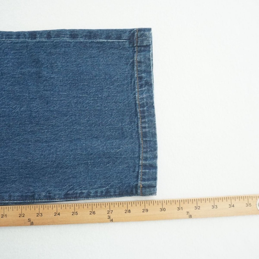 Madewell The Perfect Vintage Wide Leg Jeans Womens Sz 29 High Rise Patch Pocket - Picture 7 of 11